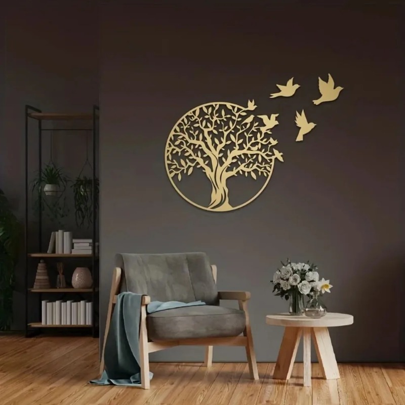 Art Craft Logo - Art mural en métal - Arbre