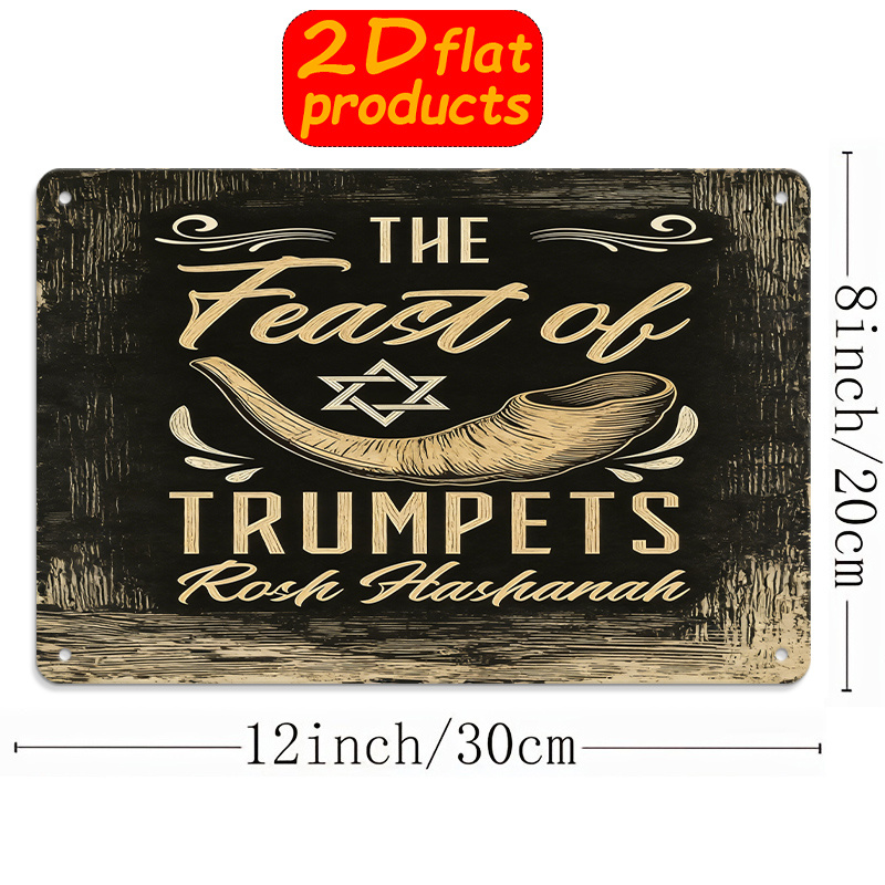 Art & Craft Clipart - CIFBUY Art mural vintage en aluminium,