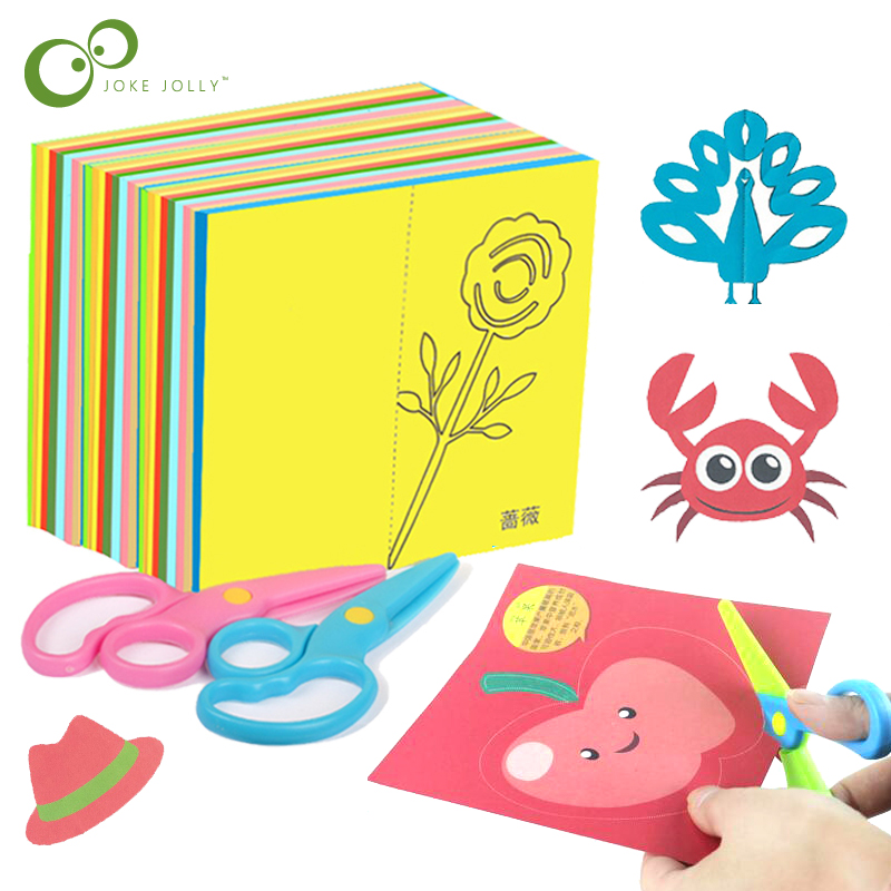 Art Craft Books - Ensemble de découper le papier, ciseaux