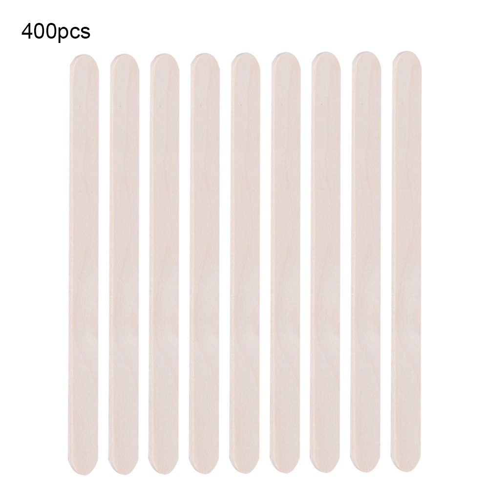 Art Craft With Ice Cream Stick - 400 bâtonnets en bois pour glaces,