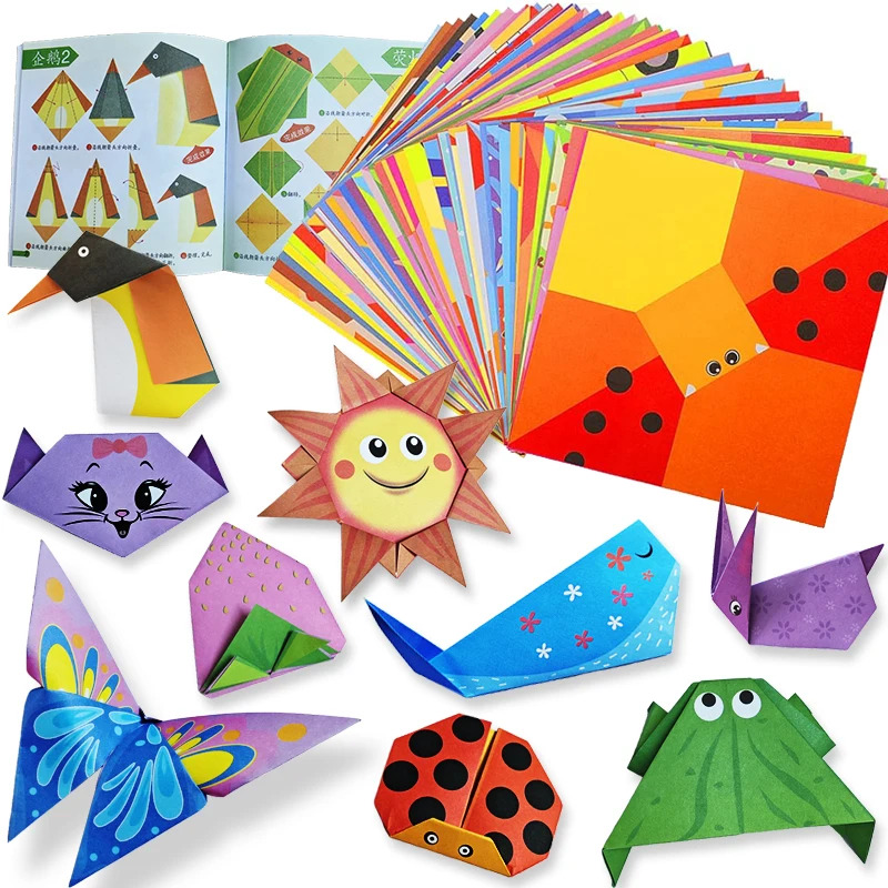 Art Craft Books - Kit d'origami avec 30/96 feuilles de