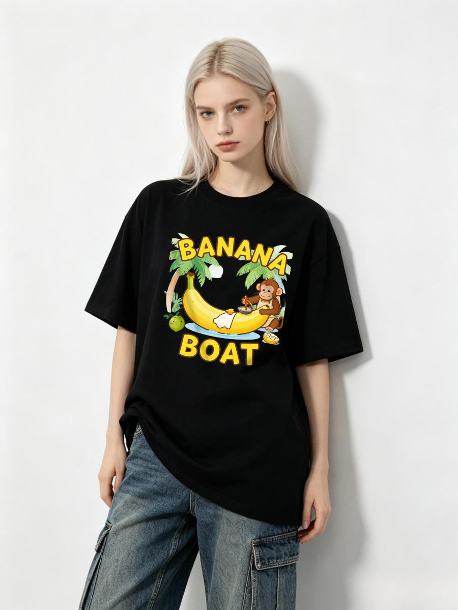 Art Craft Letter T - T-shirts Femme en Coton Slub, Lavage
