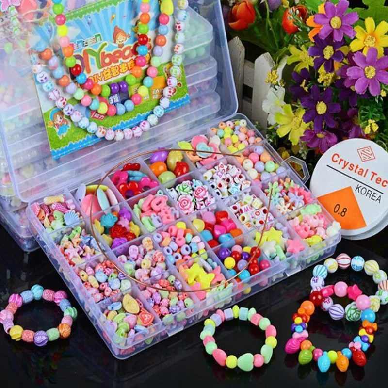 Art Craft Rainbow - Ensemble de perles de bricolage pour