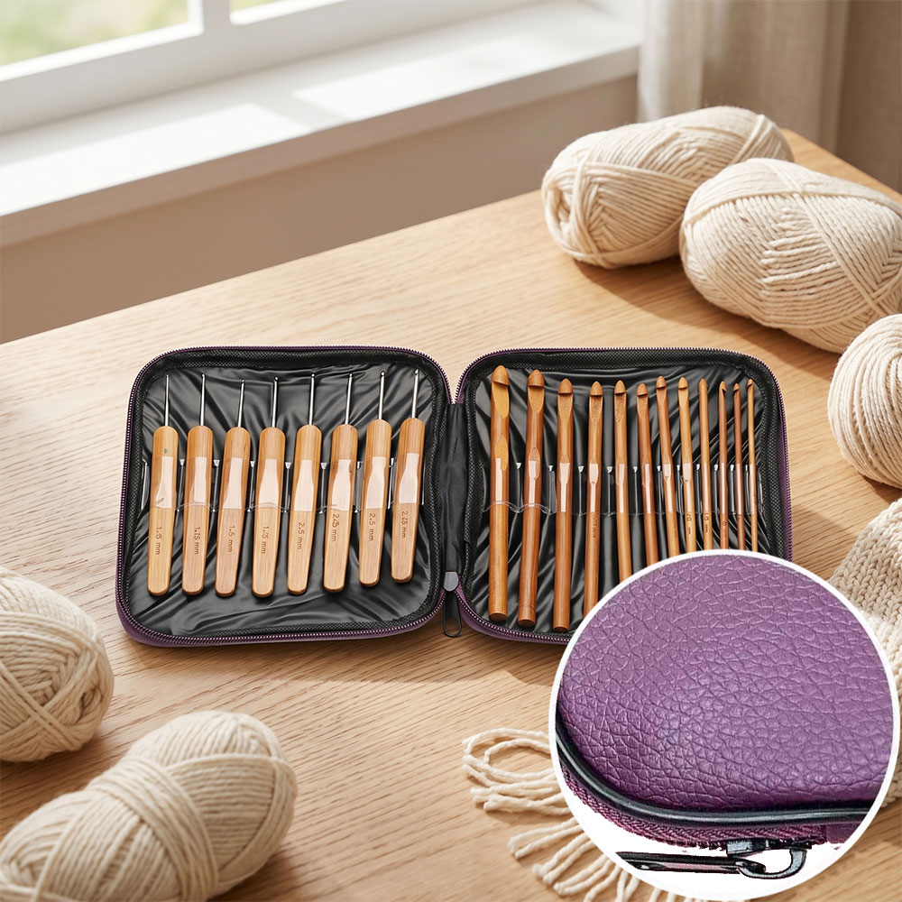Ensemble de 74 crochets en bam - Art Craft Materials avis et prix