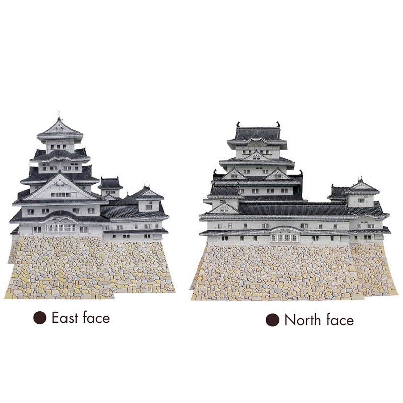 Japon Château Himeji 3D Papier - Art Craft Japan avis et prix