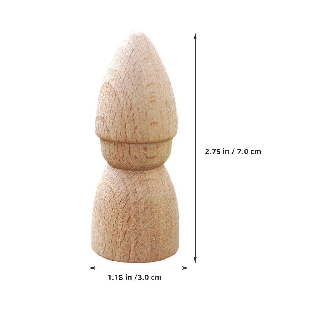 6 figurines en bois non peinte - Art Craft Wood avis et prix