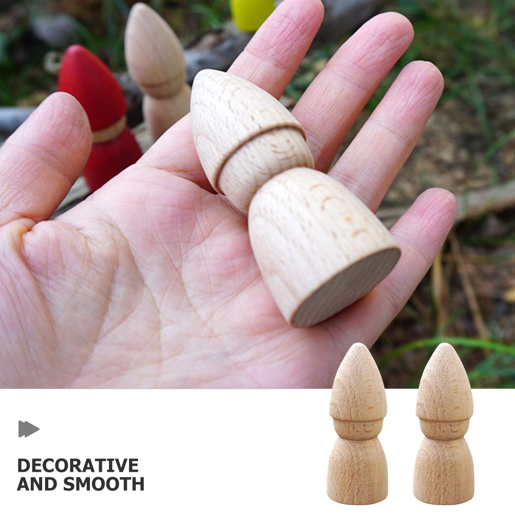 6 figurines en bois non peinte - Art Craft Wood avis et prix