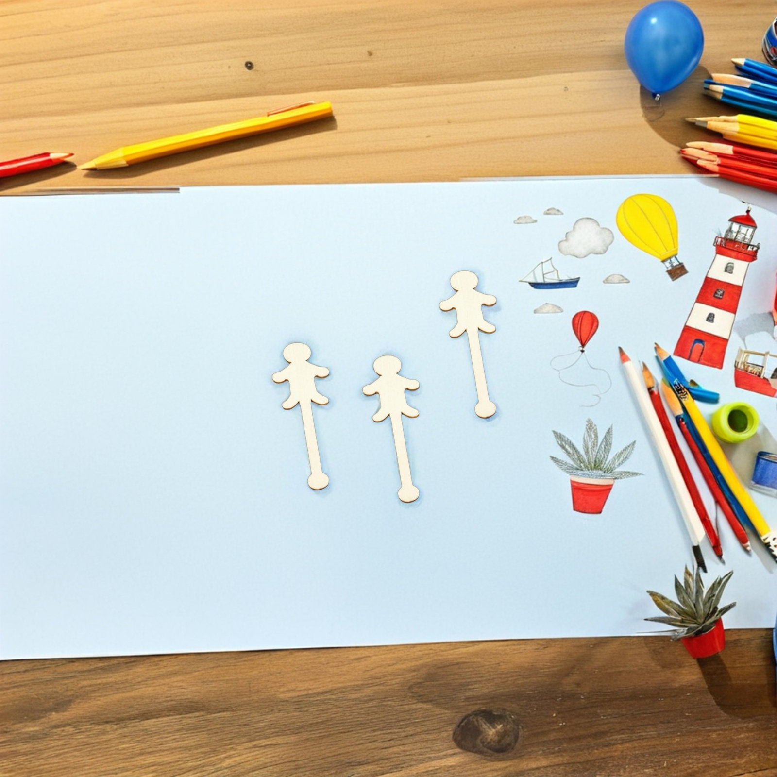 100 bâtonnets en bois pour pei - Art Craft With Ice Cream Stick avis et prix