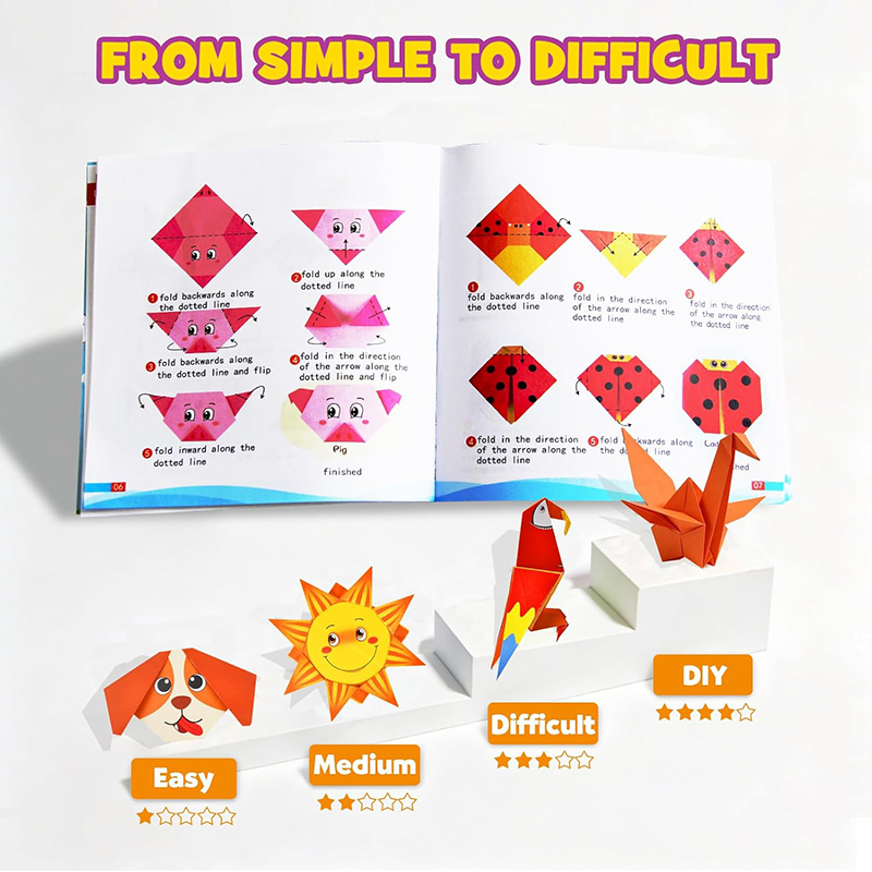 Kits de papier pour origami, l - Art Craft Books avis et prix