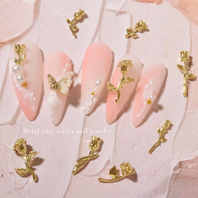 10 pièces 3D Rose Nail Art orn - Art Craft Show avis et prix