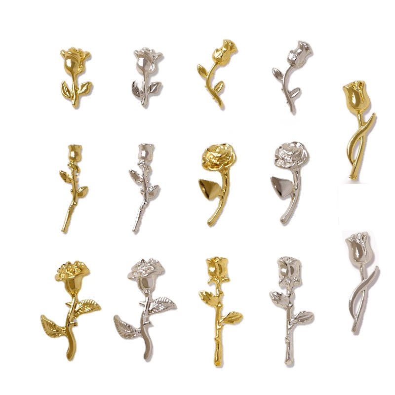 10 pièces 3D Rose Nail Art orn - Art Craft Show avis et prix
