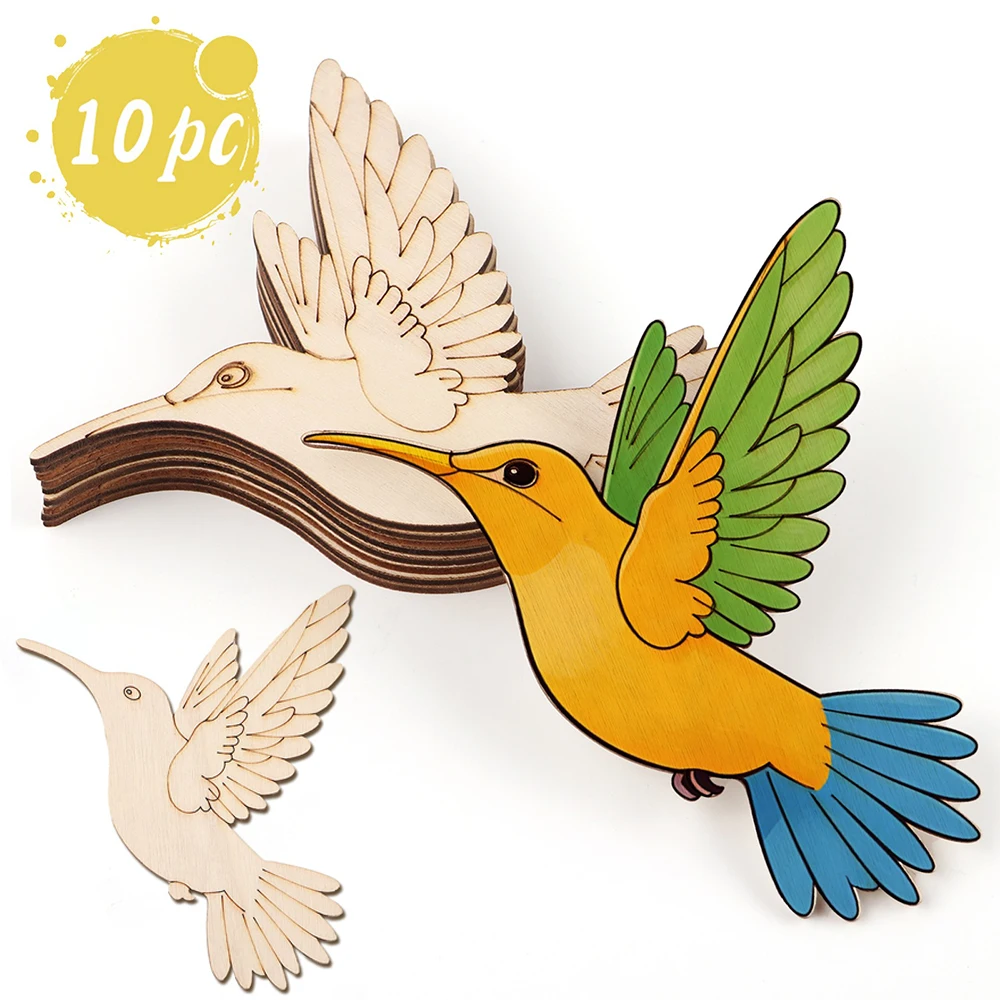 10 pièces de découpes en bois  - Art Craft Wood avis et prix