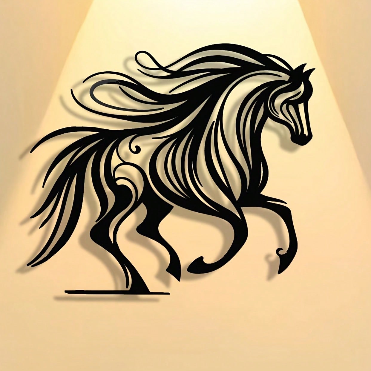 Plaque murale métallique abstr - Art Craft Logo avis et prix