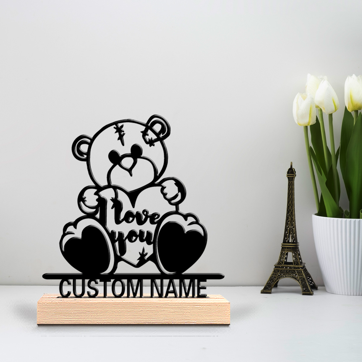 1 pièce Statue en métal person - Art Craft Wood avis et prix