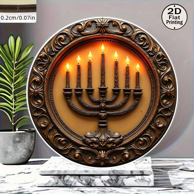 CIFBUY Menorah vintage en alum - Art & Craft Paper Origami avis et prix