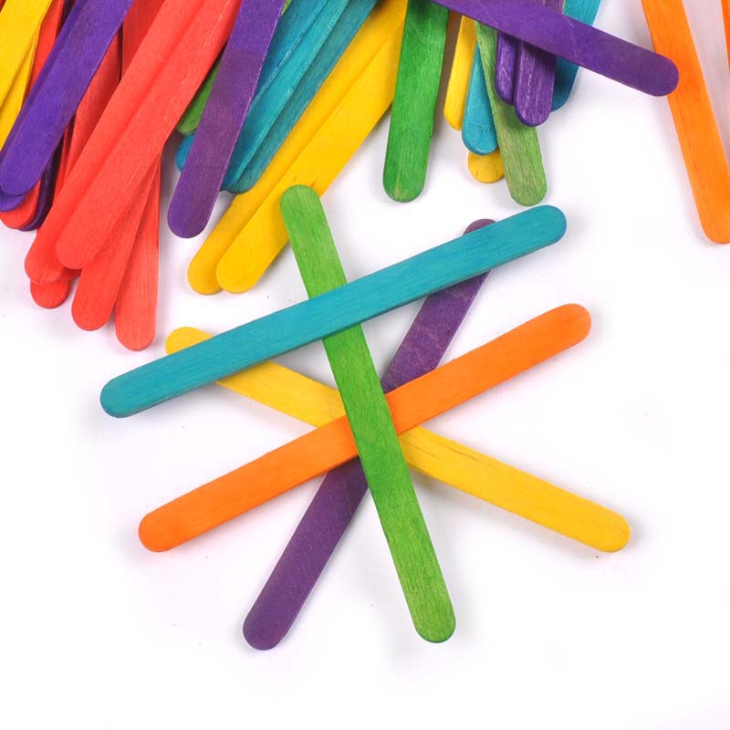 Bâtonnets à glace en bois natu - Art Craft With Ice Cream Stick avis et prix